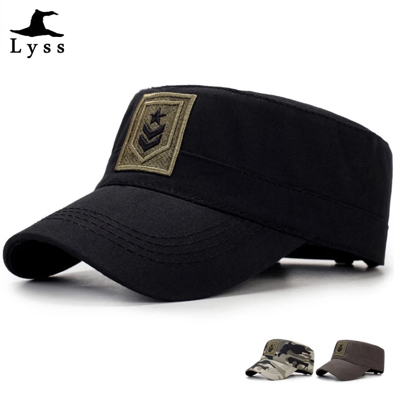Tactical Military Army Plain Hat Camouflage Baseball Cap Adjustable Visor Hats