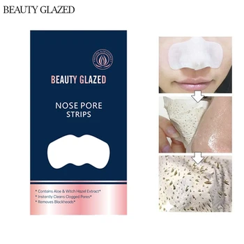 

1 / 10pcs Nasal Mask Blackheads Acne Removal Wrinkle Cuticle Treatment Nasal Heads Blackheads Acne Deep Cleanser Nostrils