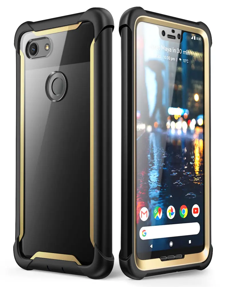 I-BLASON для Google Pixel 3 XL чехол серии Ares полный корпус Прочный Прозрачный бампер чехол со встроенной защитной пленкой для Pixel 3XL
