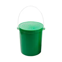High Quality Earthworm Container  Sturdy Fishing Equipment Live Lure Bucket  Good Toughness Earthworm Container