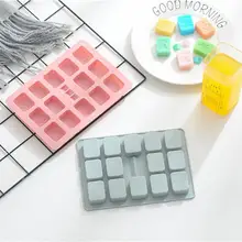 Силиконовый для тортов и шоколада пресс-форм 17 отверстиями Китайский Маджонг шахматы торт приспособления для выпечки своими руками поднос кубика льда прессформы шоколада печенье торт инструменты