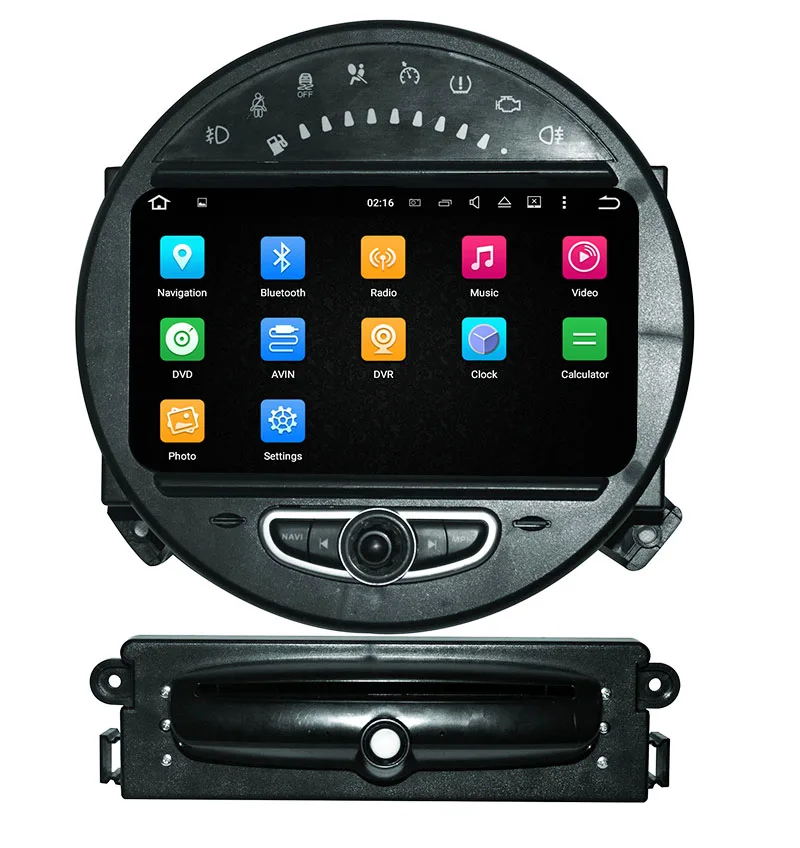 Sale 7" android 7.1 for BMW MINI COOPER R56 car dvd player,GPS navigation,Bluetooth,radio,canbus,touch screen,Russian,English 3