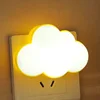 WoodPow Light Sensor Control Night Light Cloud Shape EU US Plug Novelty Children's Night Lamp For Baby Room Gift Illuminator ► Photo 1/6