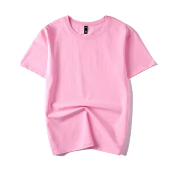 

6028-17 years men's Korean version of the self-cultivation two buckle solid color short-sleeved V-neck T-shirt