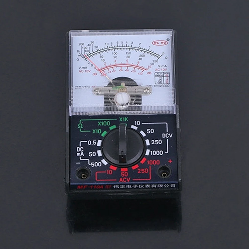 TACKLIFE Mini MF110 Digital Multimeter LCD DC AC Voltmeter Ammeter Ohm Tester AC/DC Voltage Digital Ampere Power Meter Test