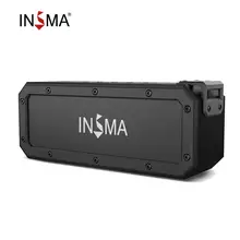 INSMA S400 PLUS 40W bluetooth Speaker NFC Portable Speakers IPX7 Waterproof Subwoofer Outdoor TWS Boombox Wireless Loudspeakers