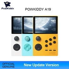 Приставка POWKIDDY A19 Pandora's Box Android Supretro портативная игровая консоль IPS экран встроенные 3000 + игр 30 3D игр WiFi загрузка
