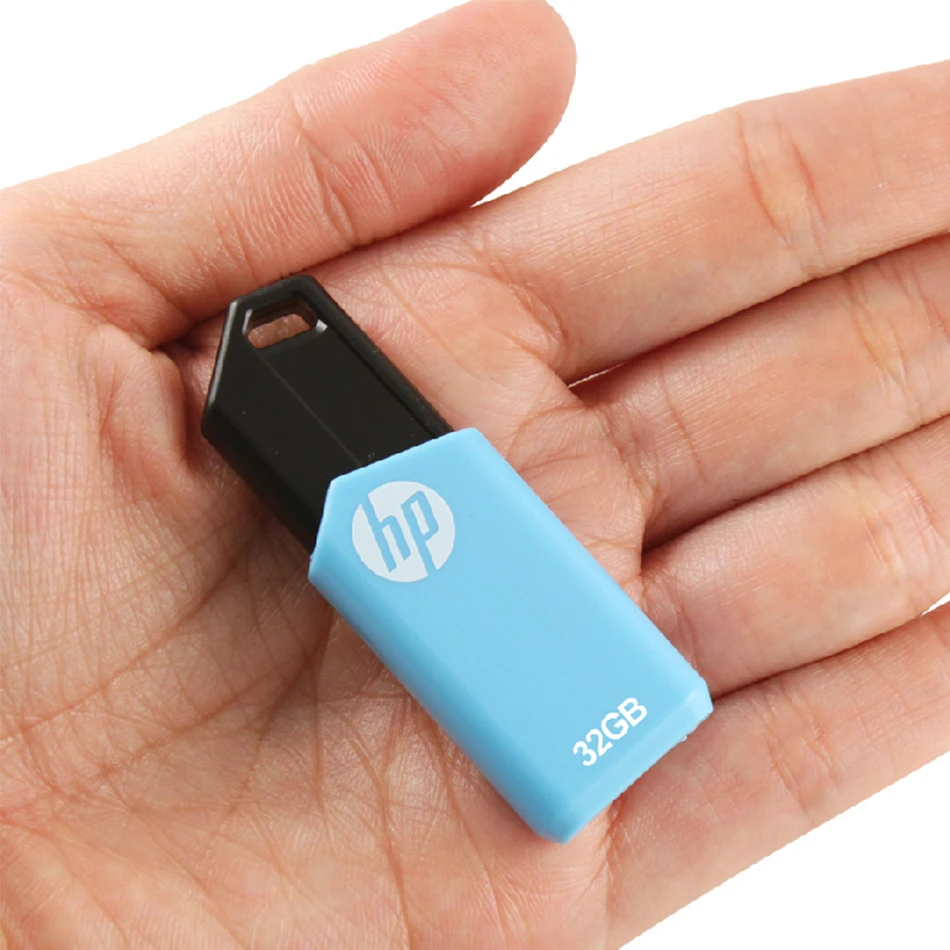Hp V150W нажимает и тянет Пыльник водонепроницаемый USB флэш-накопитель внешний накопитель 64 г 32 г Флешка для Windows Macbook Android планшет