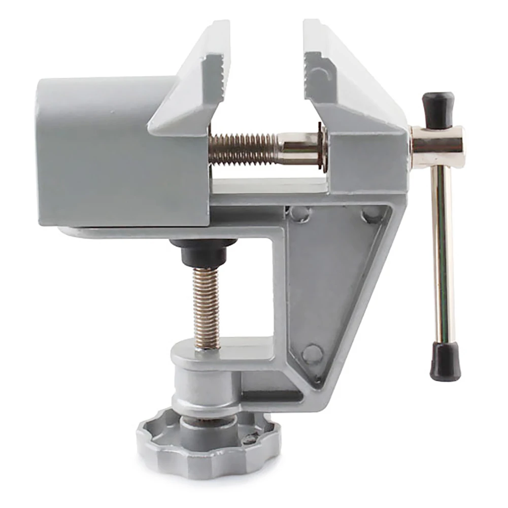 Bench Vise Universal Machine Mini Fixed Repair Tool Aluminium Alloy Table Vice Fixed Jaw Screw Firmly Hand Tools