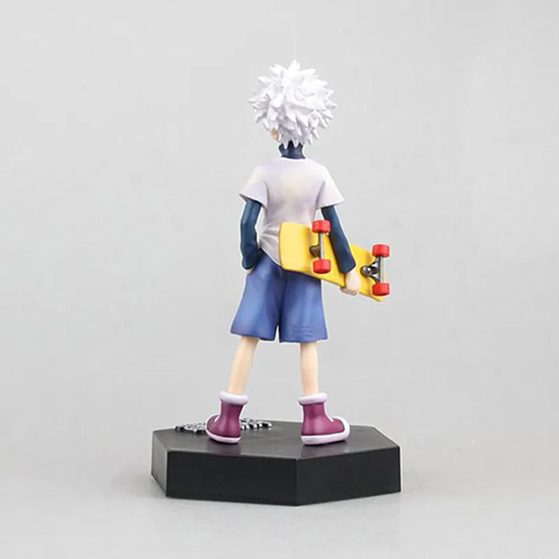 Аниме Hunter×Hunter Killua Zaoldyeck ПВХ фигурка Коллекционная модель игрушки Рождественский подарок A204