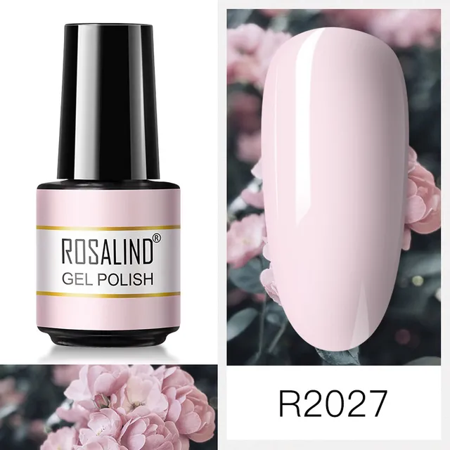 ROSALIND Nail Art 7ML Gel Polish 80 Color For Manicure Design UV Nail Polish Gel Lacquer Soak Off Semi Permanent Gel Nail Polish RAR2027