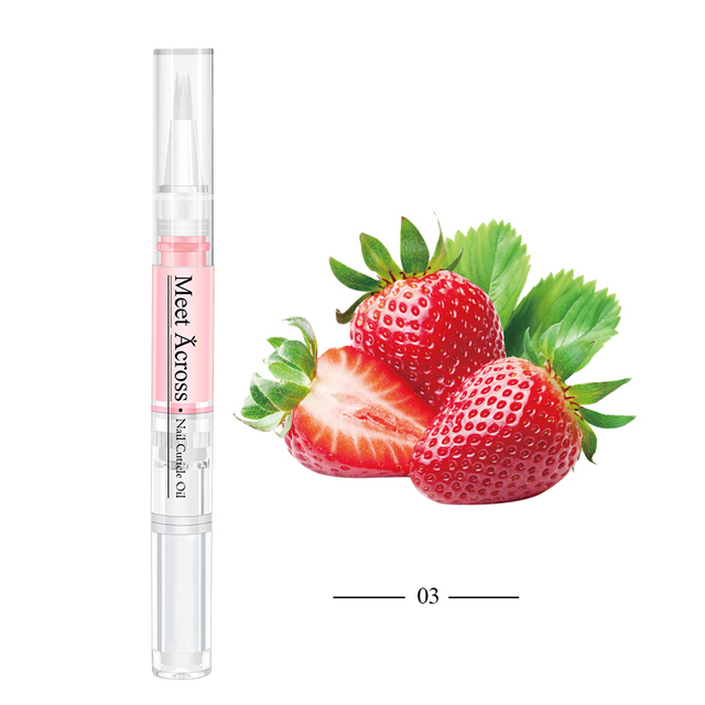 Nail Treatment Cuticle Revitalizer Oil Prevent Agnail Nail Polish Nourish Skin 6 Smells Nail Nutrition Oil Pen 5ml
