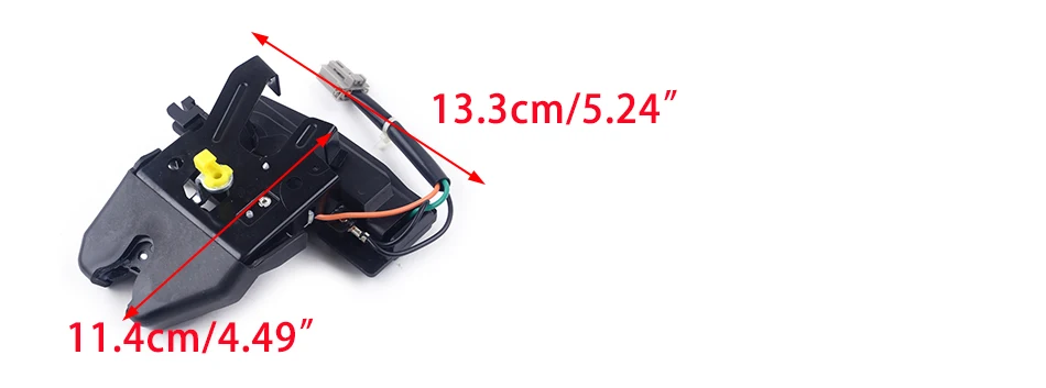 Подходит для Honda Accord EX EXL SE 1998 1999 2000 3 Pin черная Нижняя отделка багажного отделения защелка крышка замок привод 74851S84A21 74851-S84-A21