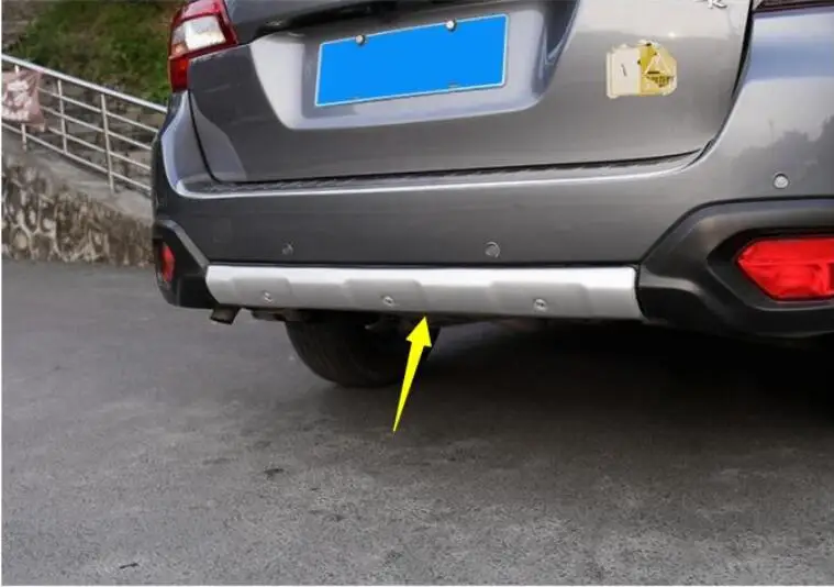 Для Subaru Outback передних и задних бамперов 15-17 передних и задних бортов Песочная перегородка под бортом декоративные аксессуары - Цвет: 2
