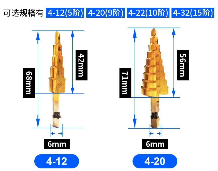 HSS 6542 M2 шестигранный хвостовик прямой шаг сверла bao ta zuan тонкий железный сверлильный набор