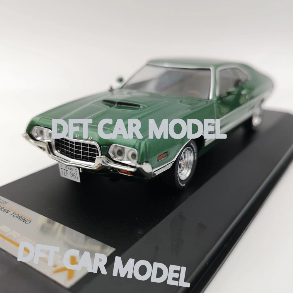 

Diecast 1:43 GRAN TORINO SPORT 1972 Model of Children's Toy Cars Original Authorized Authentic Kids Toys Gift Free Shipping