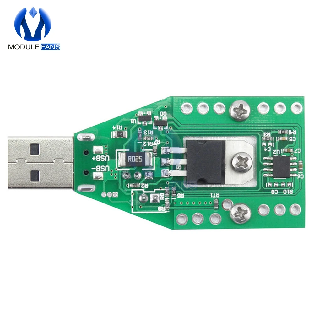 Электронный испытательный нагрузочный резистор с USB интерфейсом тестер емкости