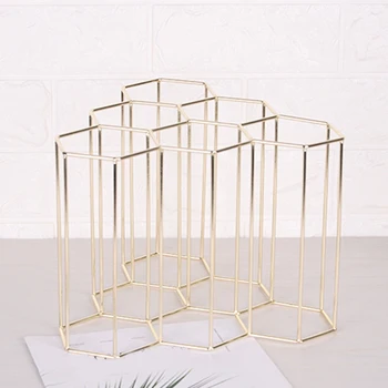 

Nordic Gold Wrought Iron Storage Basket Wine Rack Wall Hanging Newspaper Finishing Basket Nordic Book Magazine Organizer Shelf