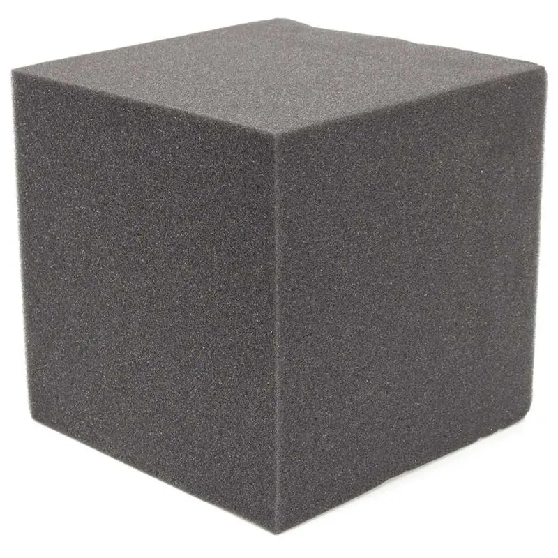 

Quality 20x20x20cm 2pcs Sound Insulation Cotton Absorption Room Acoustic Music Room Tile Wall Panel Polyurethane Cotton