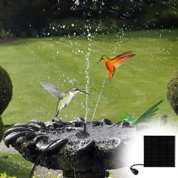 

DC 12V Solar Powered Water Pump Brushless Mini Fountain Pump For Landscape Pool Garden Decoration