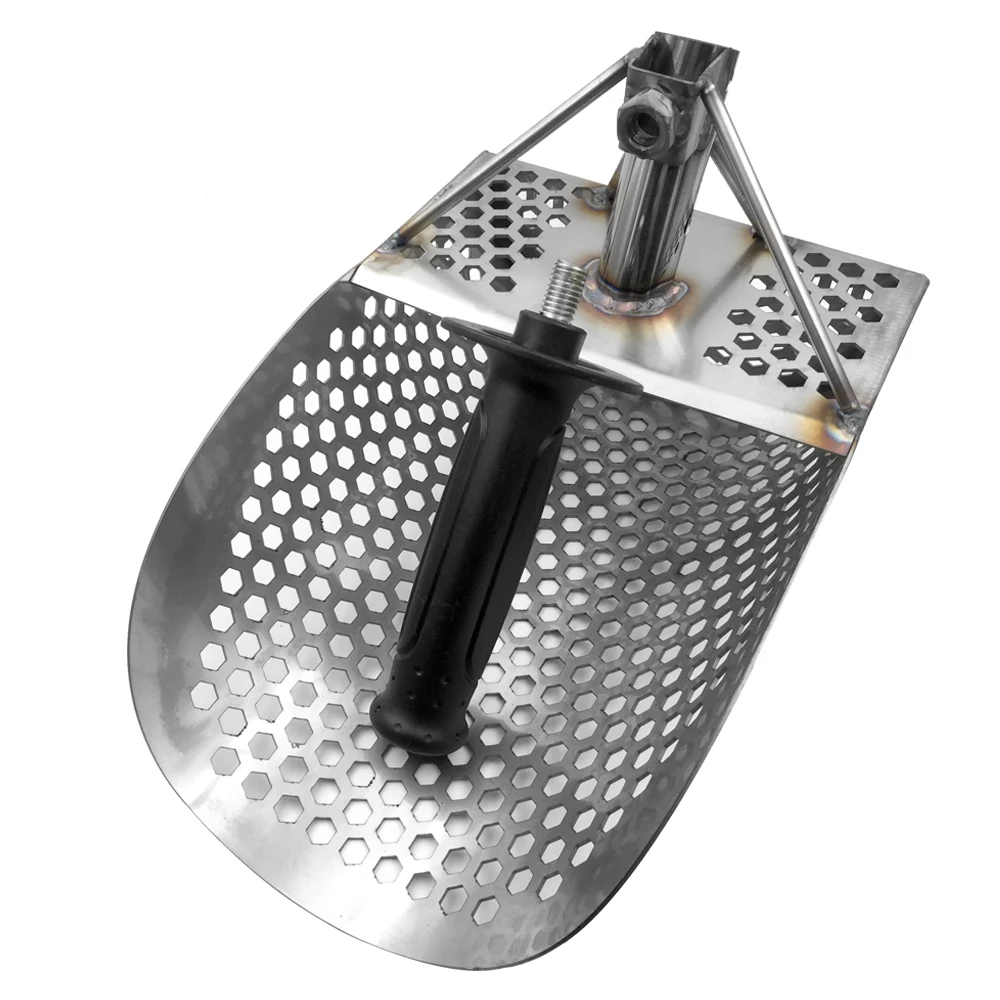 

Sand Scoop Shovel Hourglass Metal Detector Water Stainless Steel Tool Beach Detecting Tool