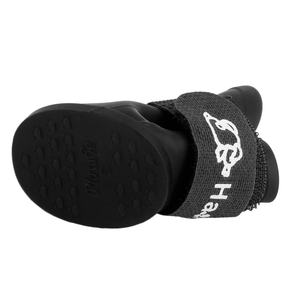 High Qualily Creative Design Pet Dogs Lovely Comfortable Waterproof PVC Boots Fashionable Type Soft Rain Shoes For Small Dogs