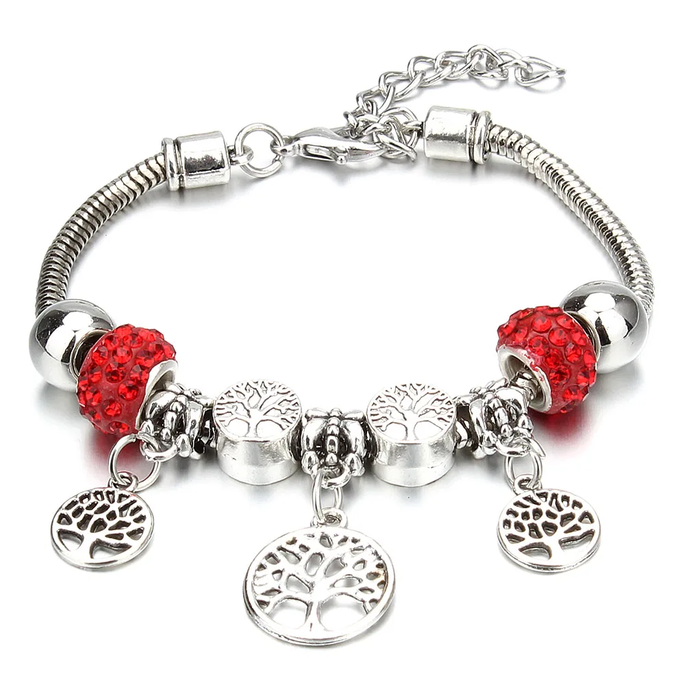 Tree of Life Shape Charm Bracelets For Women