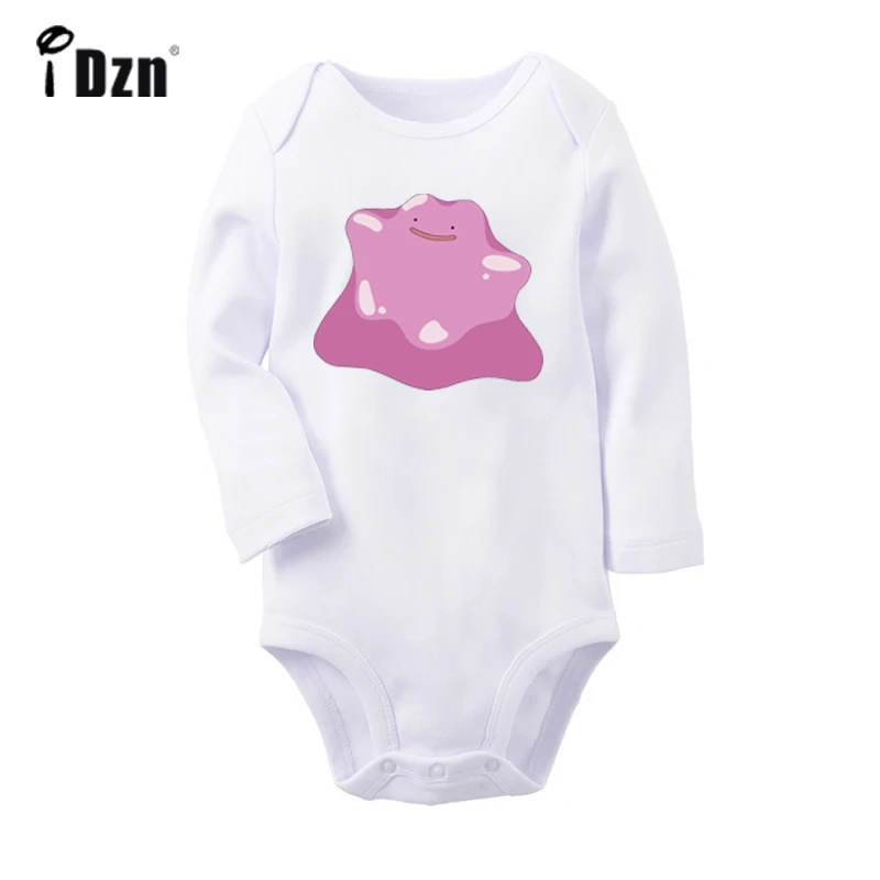Милый костюм с покемонами, Jigglypuff Togepi Chansey Ditto Gengar Lickitung Oddish, боди для новорожденных, комбинезон для малышей, подарок - Цвет: YbBaby946WC