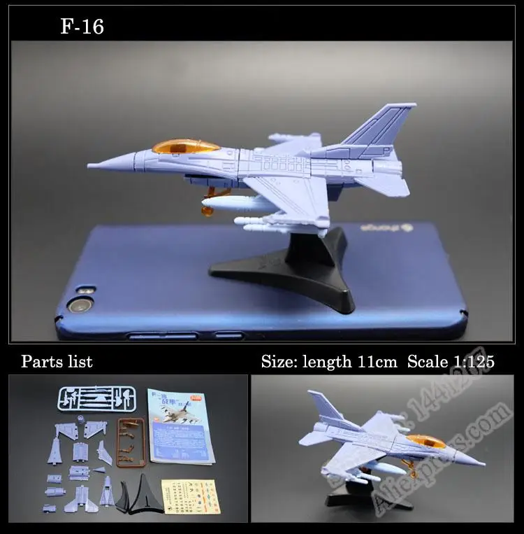 Модель самолета пластиковая 4d 1:165 8 шт. MIG 29 F22 вертолет апачи военный истребитель