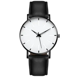 Reloj de cuarzo con esfera de acero inoxidable para hombre, cronógrafo de lujo, creativo, informal, nuevo, 2021