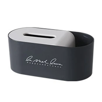

Tissue Box Desktop Seal Baby Wipes Paper Storage Box Table Remote Control Storage Box Plastic Dustproof Tissue Box