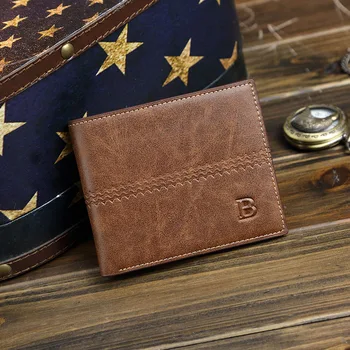 

Wallet Retro Men Cross Wallet Youth MEN'S Wallet