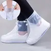 Cubierta impermeable de silicona para zapatos protectores Unisex, Botas de lluvia para interiores y exteriores, resistente al polvo, 2022, E0940 ► Foto 3/6