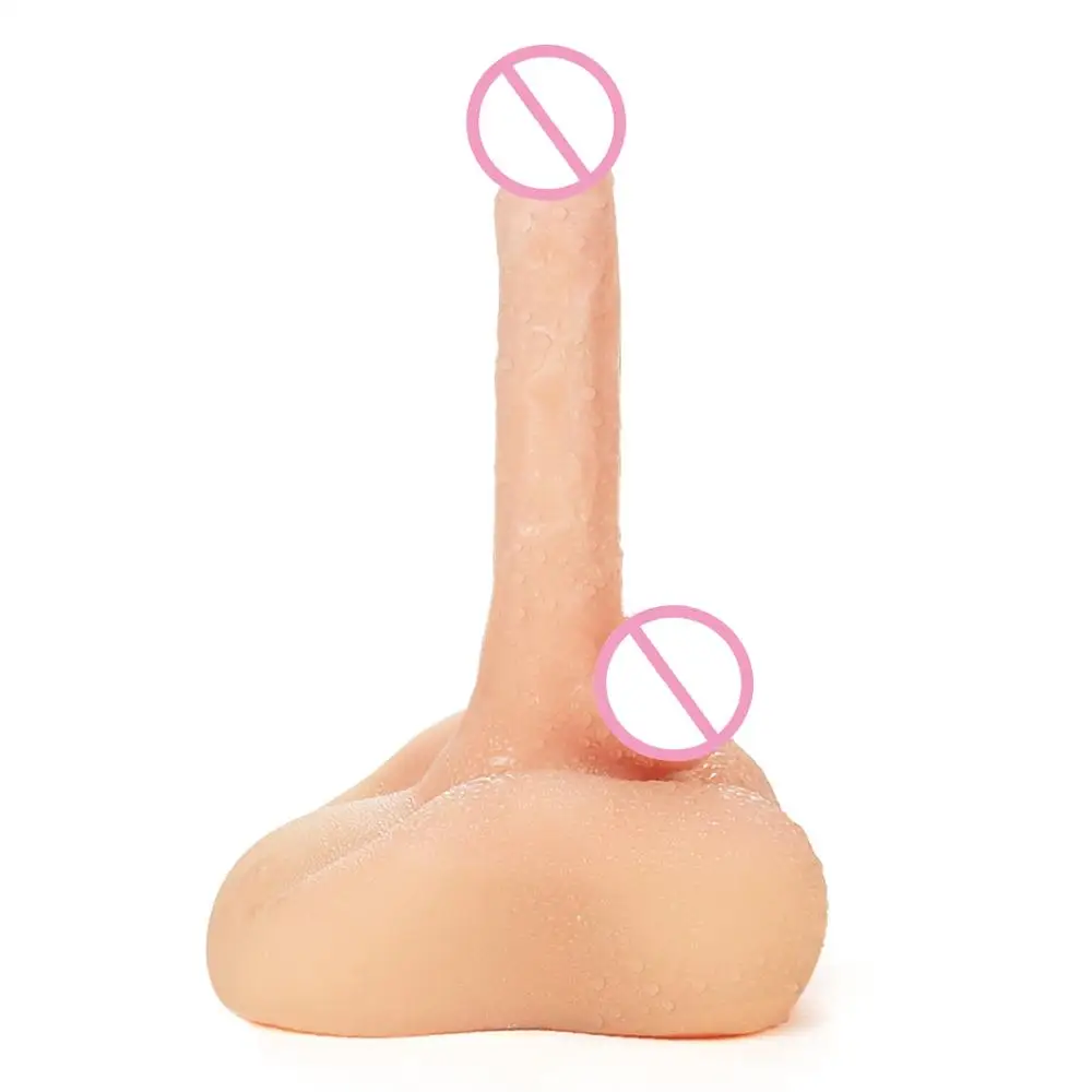 Dildo Ass Lifelike Testicle Male Realistic Penis Ass Sex Doll for Women and Men Large Penis and Tight Anus Dildo Sex Toy