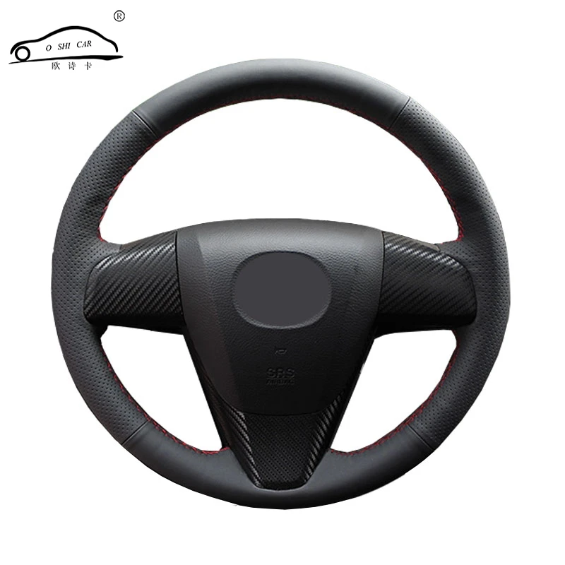 Чехол на руль для Mazda 3 Axela 2008 2013 CX 7 CX7 2010 2016 5 2011 6 Atenza 2009 2013/|steering wheel cover|wheel coverwheel steering