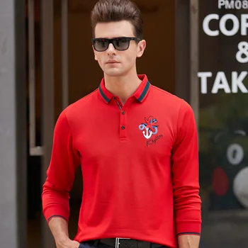 

High Quality 3D Embroidery Polo Shirt men's 100% cotton Solid color polos 2020 New Arrivals Casual Men's Tee Tops