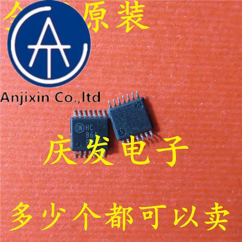 

10pcs 100% orginal new in stock SN74HC86APWR silkscreenHC86A TSSOP14