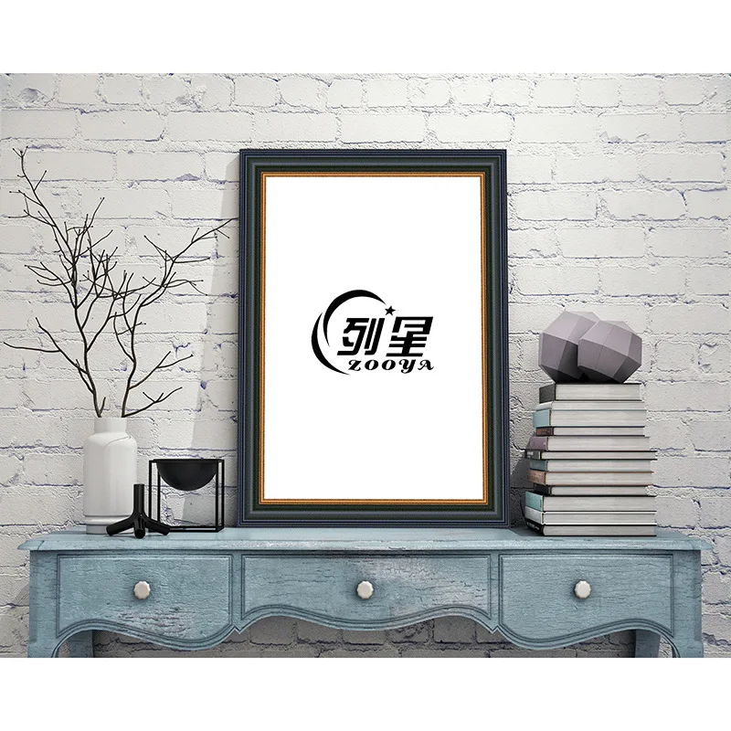 

Lie star/zooya Frame Inlaid Photo for Device Frame And Artificial Backboard Modern Minimalist Style Wholesale
