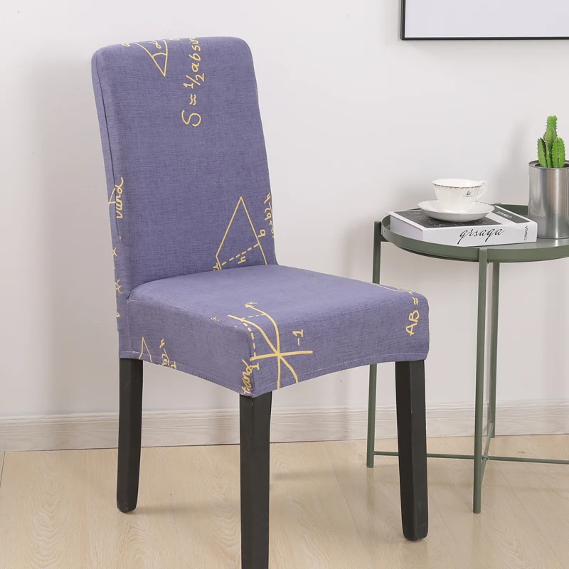 Универсальный Набор стульев, чехол для офисных стульев, эластичный материал из спандекса, для ресторана, полностью завернутый, для свадебного банкетного стула отеля