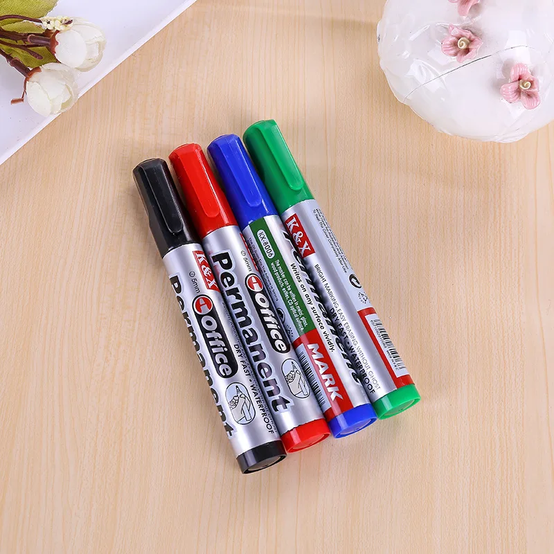 

Multi-color Selectable Marking Pen Students Stationery Plastic Waterproof Large-Volume Mark Pen