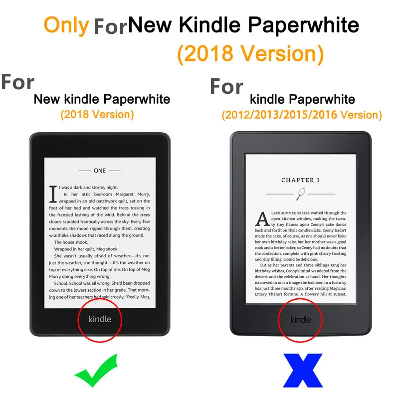 New kindle paperwhite