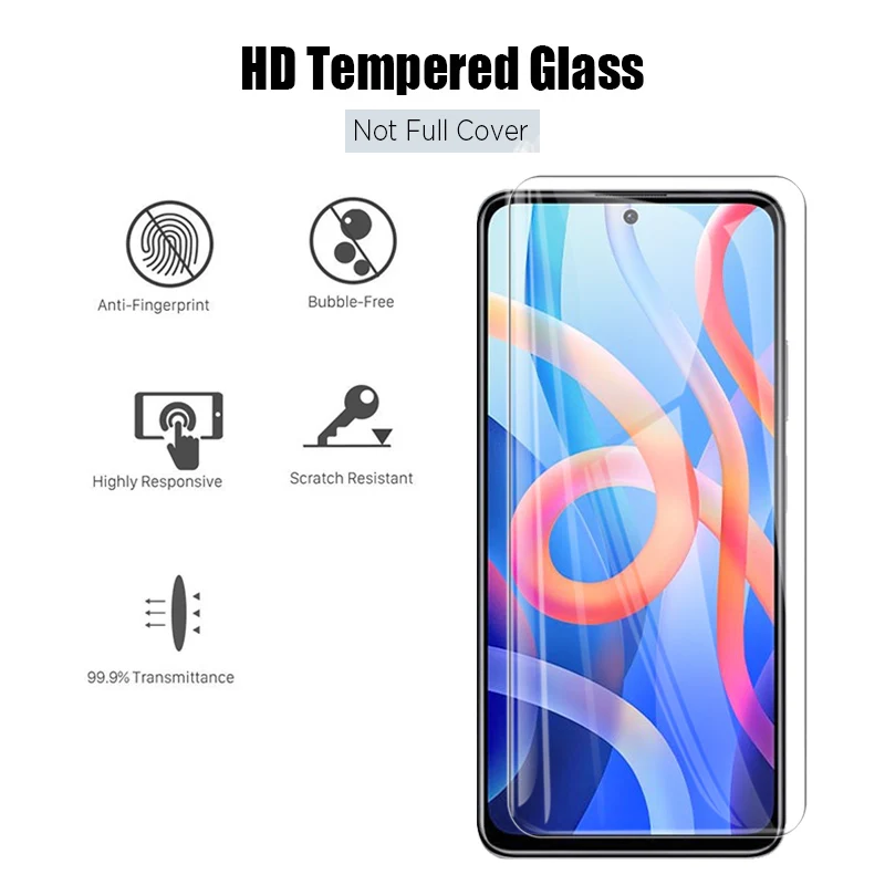 Phone Case for Xiaomi Redmi Note 11S (6.43), with [1 x Tempered Glass  Protective Film], Clear Soft TPU Ultra-Thin Case for Xiaomi Redmi Note 11S
