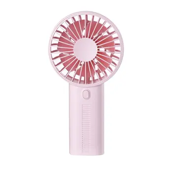 

F02 Mini Fan Summer Electric Handheld Fan Nordic Fresh Style Phone Holder Walking Carryable Cooler