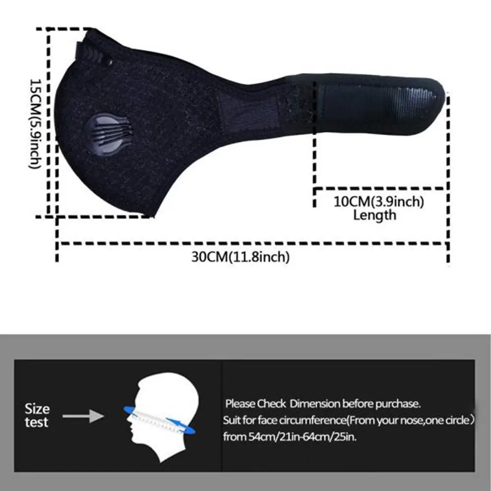 Мотоциклетная противопылевая маска для рта pm2.5 респиратор для дыхания, защита от запаха, Спортивная маска для бега