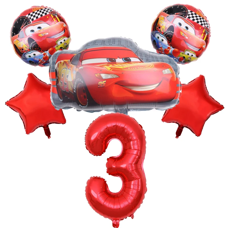 Disney Lightning McQueen Cars Theme Party Supplies Set Theme Kid Birthday Party Decor Family Party Baby Shower Supplies