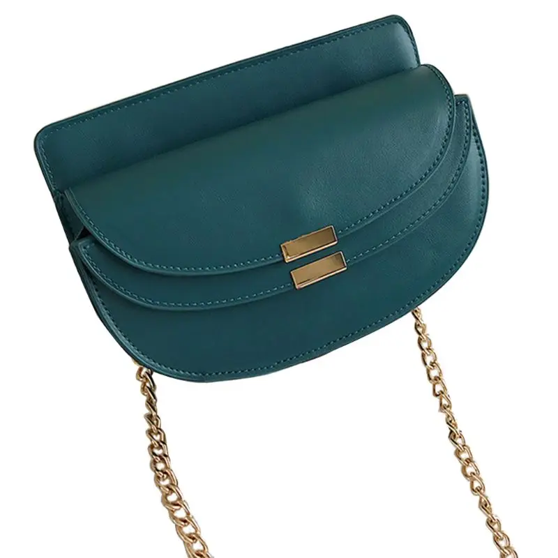 

Women Handbag PU Leather Satchel Shoulder Bag Tote Ladies Messenger Chain Crossbody Purse