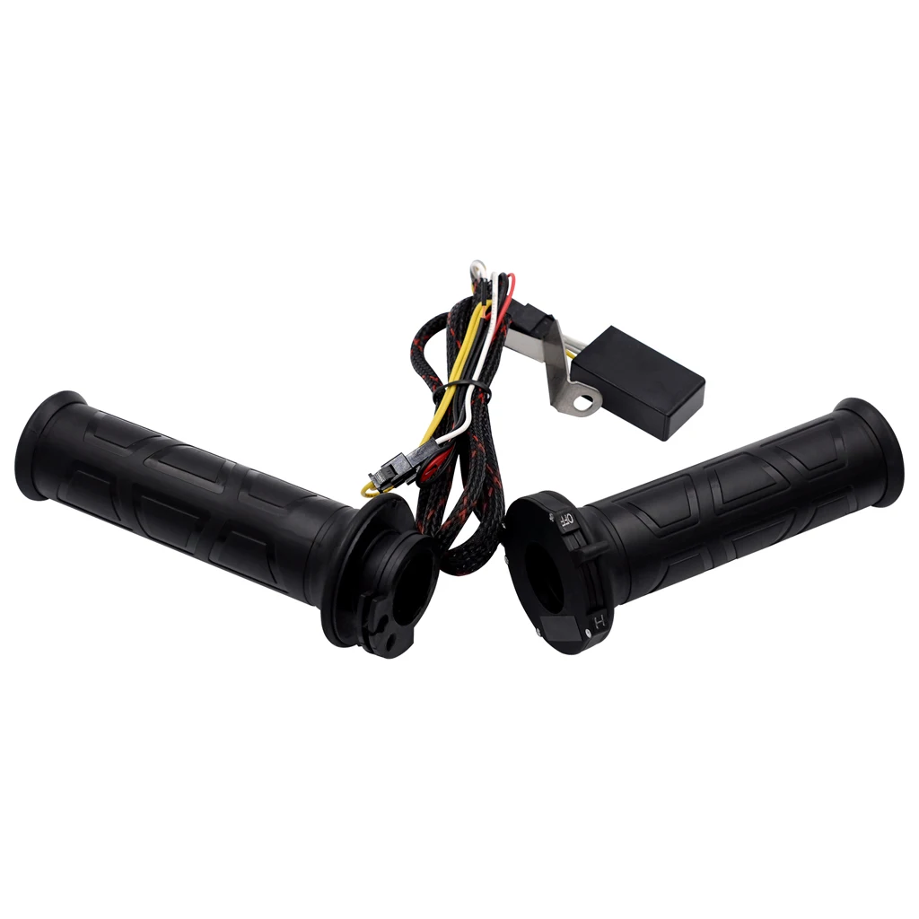 22mm Motorcycle Electric Heated Grips Handlebar Hand Warmer Bar