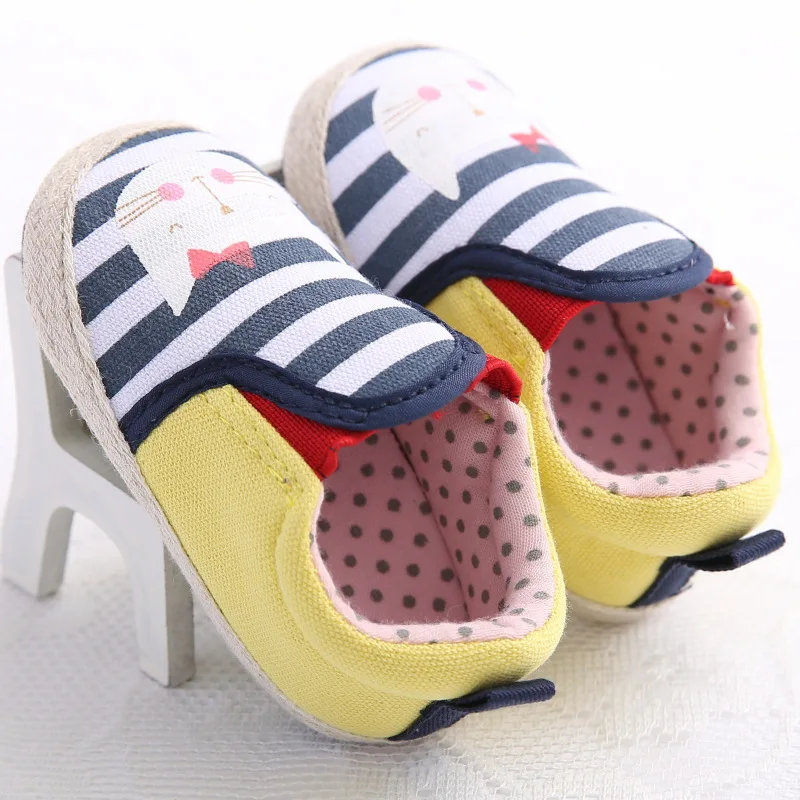 

Haiya 0-1-Year-Old Baby Girls Cartoon Infant Casual Toddler Shoes