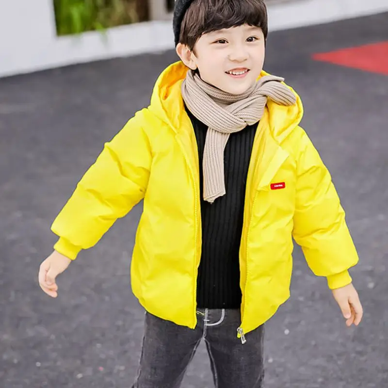 6 Colors Baby Girls Cute Candy Solid Print Coats Cotton Comfort Autumn Hooded Warm Outerwear Children Jacket Top Warm Outerwear