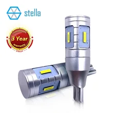 Stella – ampoule Led T15 920 921 W16W Canbus sans erreur, 2 pièces, Super lumineux pour feu de signalisation de voiture, feux de recul de stationnement